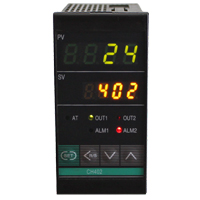 CH402 - 4-Digit Dual Display PID Temperature Controller (48mm x 96mm x 100mm)
