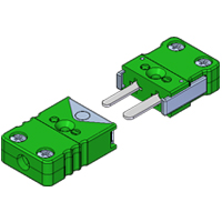 Miniature Locking Thermocouple and RTD Connectors