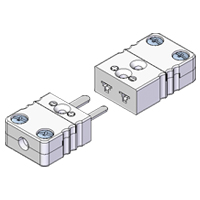 Miniature Ceramic Thermocouple and RTD Connectors