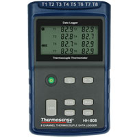 HH-808 - 8 Channel Thermocouple Data Logger