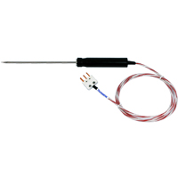 Hand-held RTD (Pt100) Sensor (Needle Tip, 4.0mm OD x 150mm)