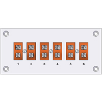 Pre-assembled Standard Thermocouple Connector Panels (High Temperature)
