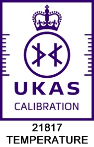 UKAS calibration 21817 temperature