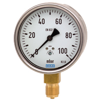 (GC) Wika Low Pressure Industrial Capsule Pressure Gauge (100mm dia.)