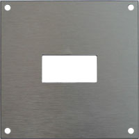 Panel Adaptor Plate 1/4 DIN to 1/32 DIN (114 x 114mm, cutout 45 x 22mm)