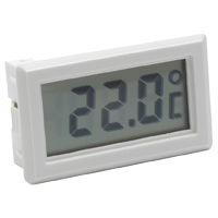 Indoor Panel-Mount Temperature Display with Internal Sensor