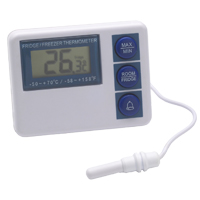 Fridge/Freezer/Room Thermometer with Alarm