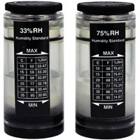 (HH-RHCAL-33-75) 33% & 75% RH Humidity Calibration Bottles