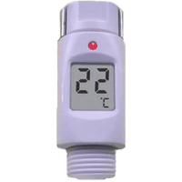 (HP-360) Shower Head / Inline Pipe Thermometer with Alarm
